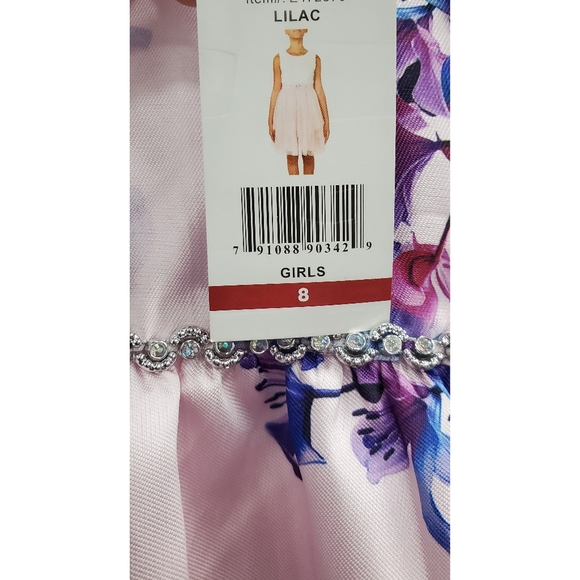 HP -Girl's Special Occasion Fantasy Dress in Lilac - Picture 6 of 7